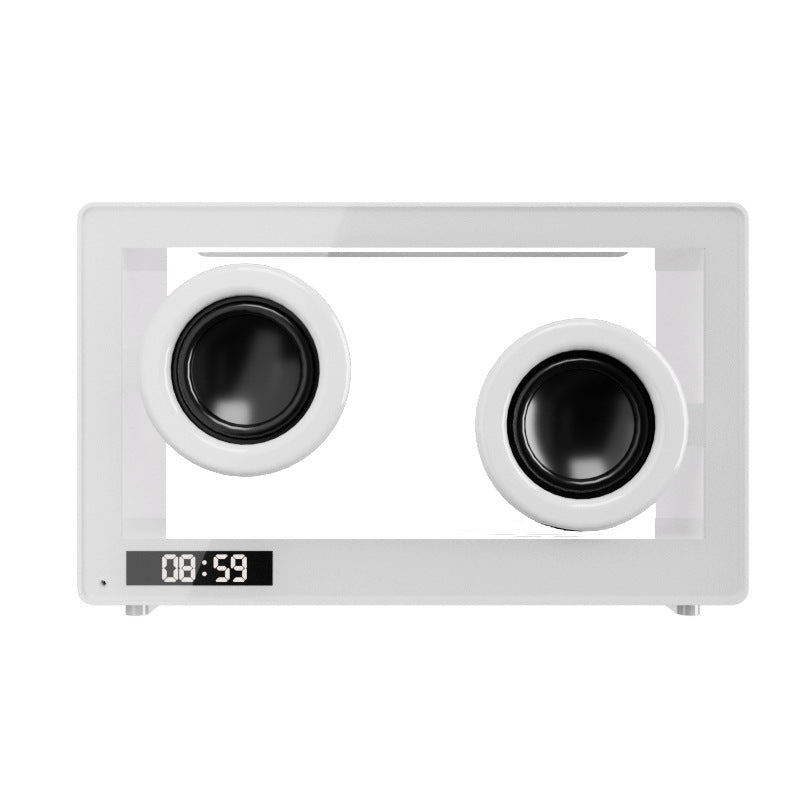 Compact Transparent Portable Wireless Bluetooth Speaker