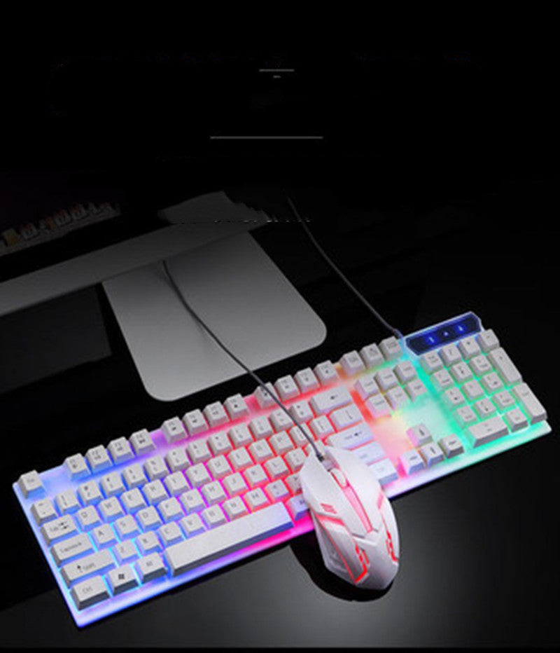 Boseton 8310 Wired Backlit Keyboard And Mouse USB Set