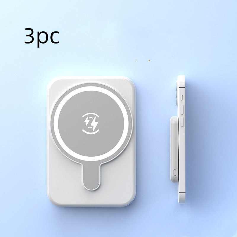 Mini 5000mAh Magnetic Wireless Fast Charging Portable Power Bank