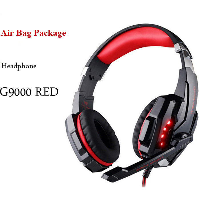 Wired Gaming Headset Stereo Surround Sound Bass Mic