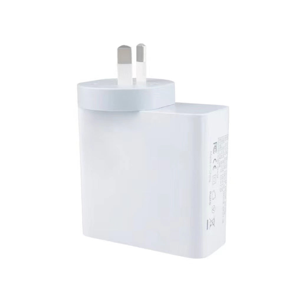 65W GaN Fast Charging Adapter With US Plug Conversion