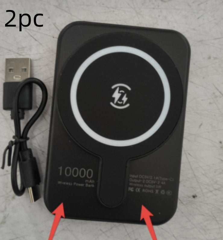 Mini 5000mAh Magnetic Wireless Fast Charging Portable Power Bank