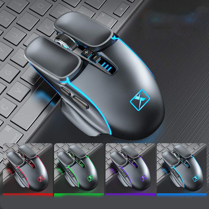 Simple Rechargeable Wireless Mouse for Notebook