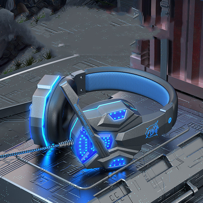 7.1 Wired Gaming Headset LED Light Headphones