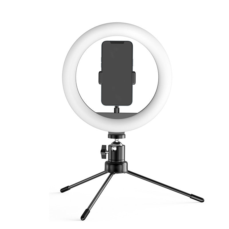 Apple Compatible 10 Inch Beauty Lamp Phone Tripod Stand