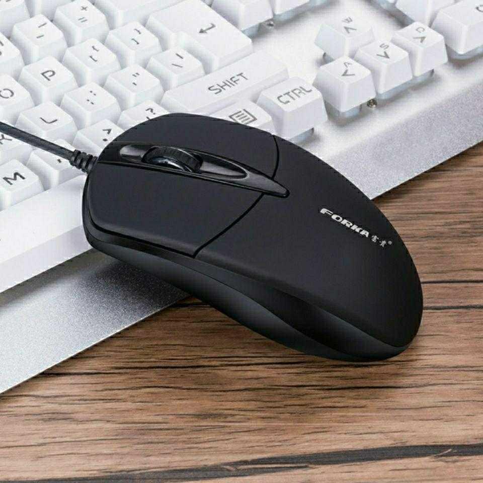 USB Wired Silent LED Optical Gaming Mouse for PC Laptop Office Use