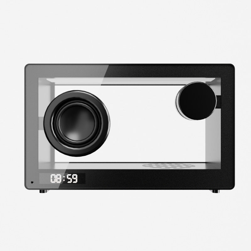 Compact Transparent Portable Wireless Bluetooth Speaker