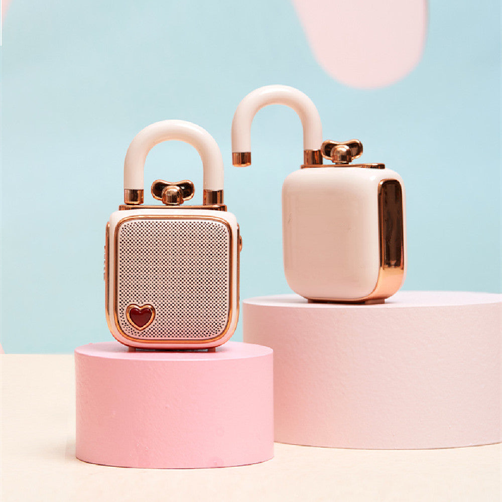 Mini Portable Bluetooth Speaker with Concentric Lock Design