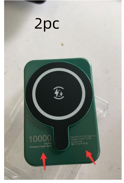 Mini 5000mAh Magnetic Wireless Fast Charging Portable Power Bank