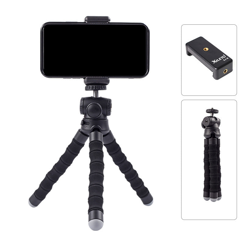 Desktop Octopus Tripod Portable Mobile Camera Ball Head Stand