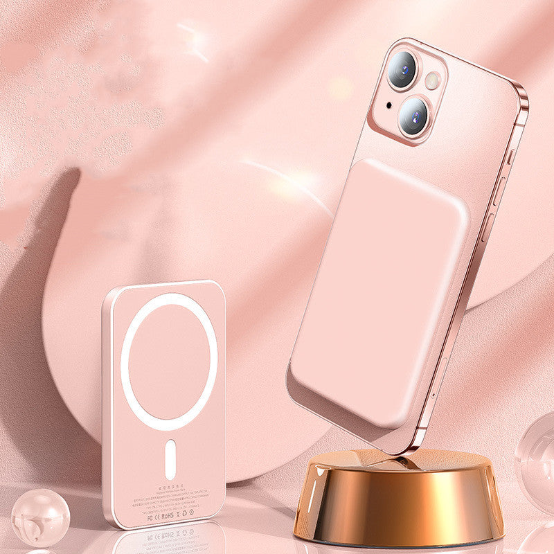 High-Capacity Portable Wireless Fast Charging Power Bank