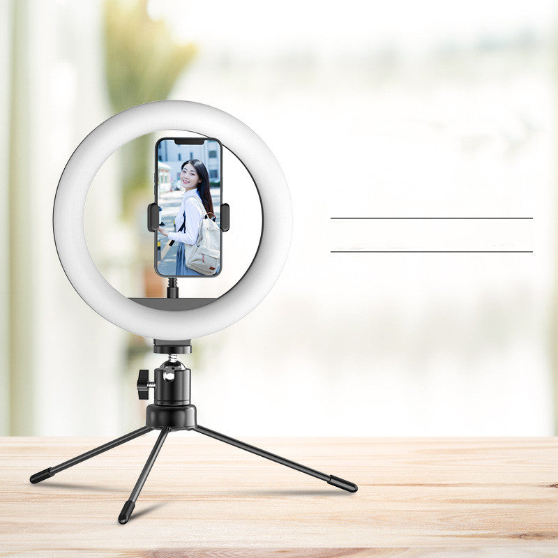 Apple Compatible 10 Inch Beauty Lamp Phone Tripod Stand