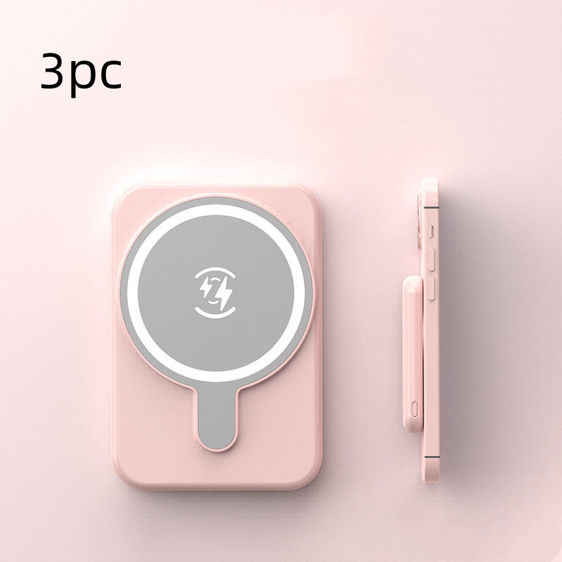Mini 5000mAh Magnetic Wireless Fast Charging Portable Power Bank