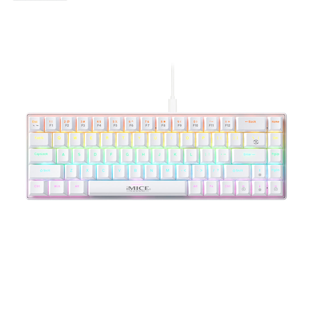 Type-C Wired Mechanical Keyboard English Layout