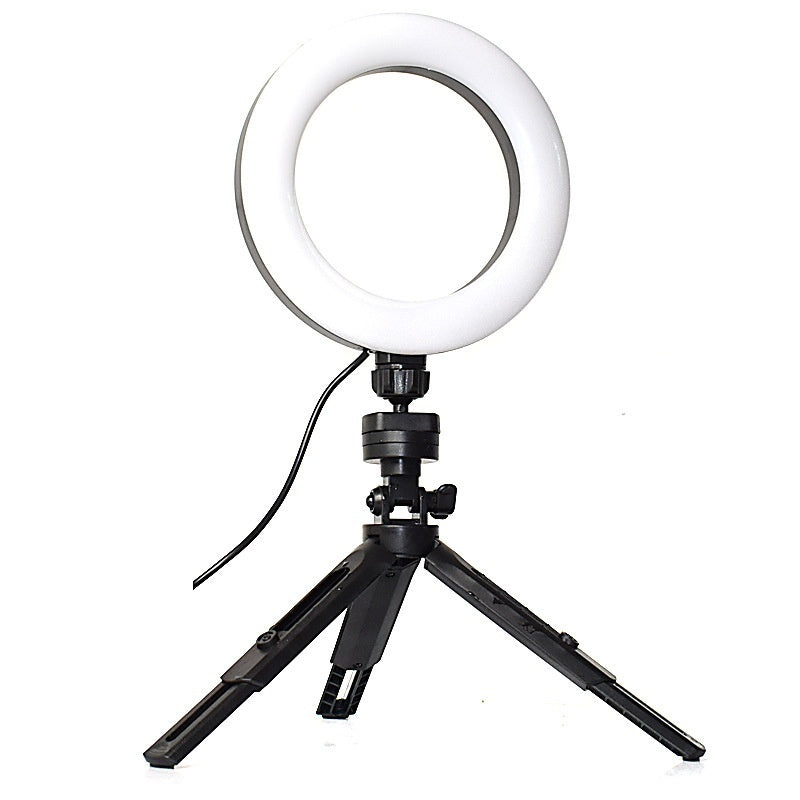 Mobile Live Streaming Beauty Fill Light Desktop Tripod Set