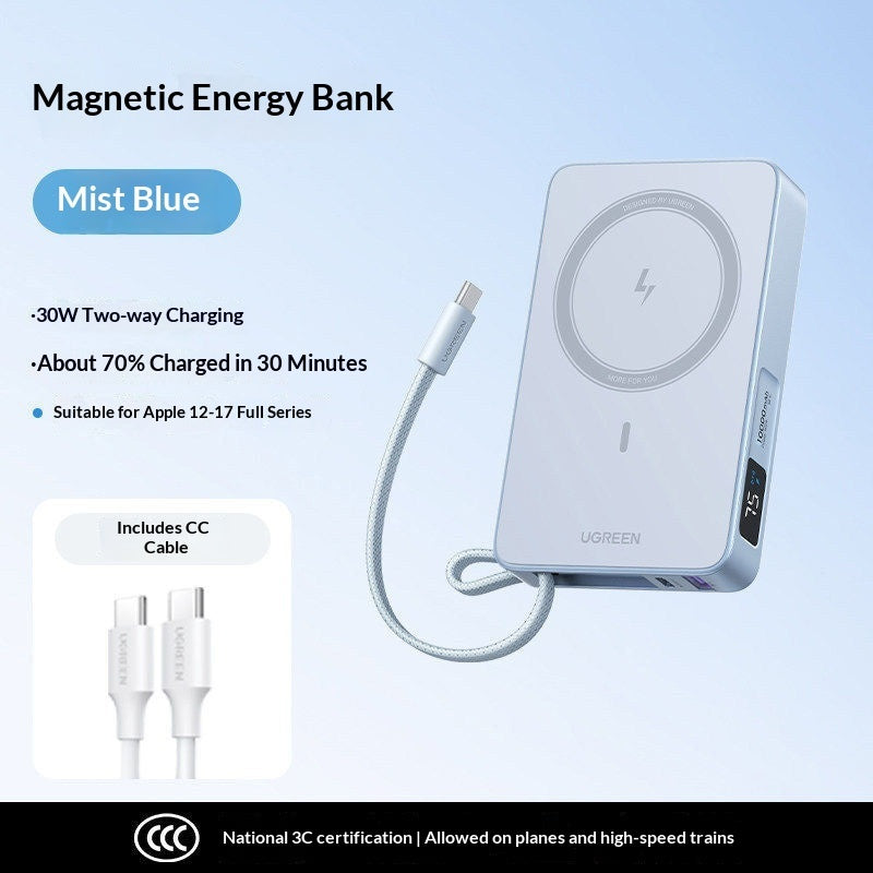 Magnetic Wireless Power Bank 20W Fast Charge Portable