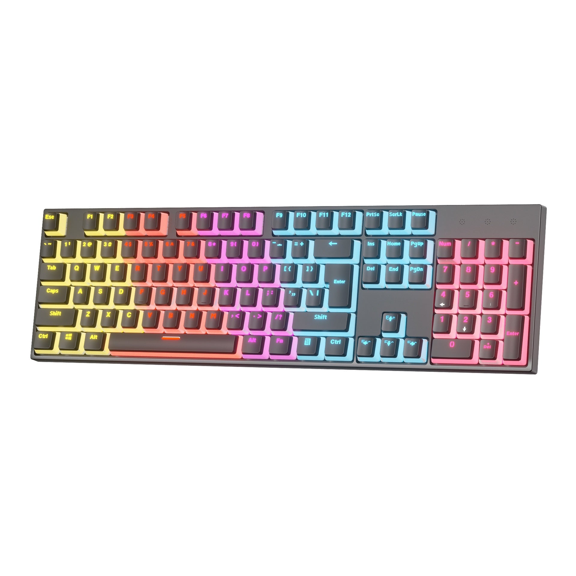 Wired Mechanical Gaming Keyboard Backlit Keys