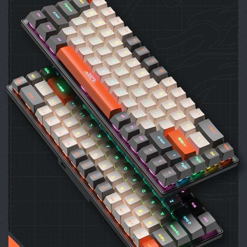 Type-C Wired Mechanical Keyboard English Layout