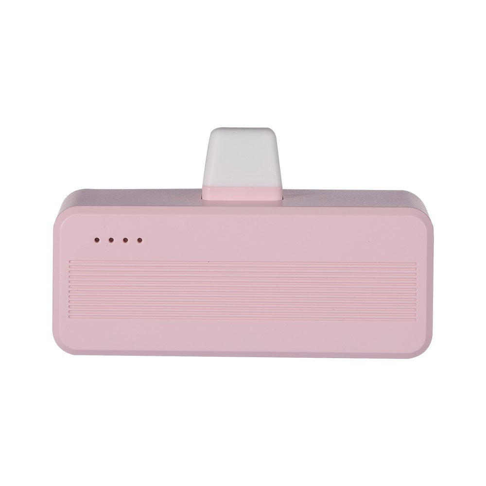 Mini 3000mAh Power Bank With Built-In Plug Portable Lightweight
