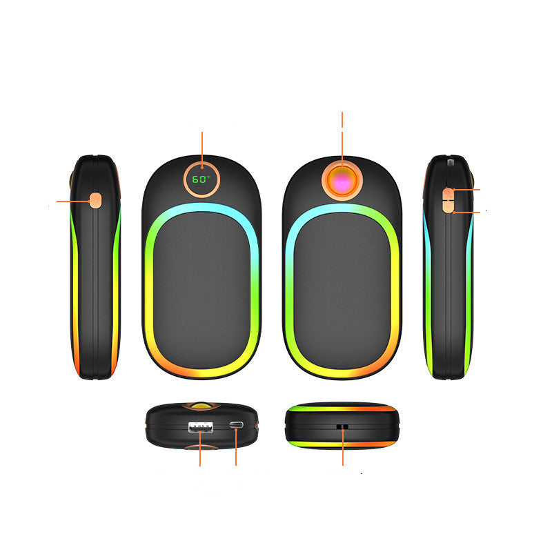Portable Power Bank with Adjustable Temperature 2-in-1 Function