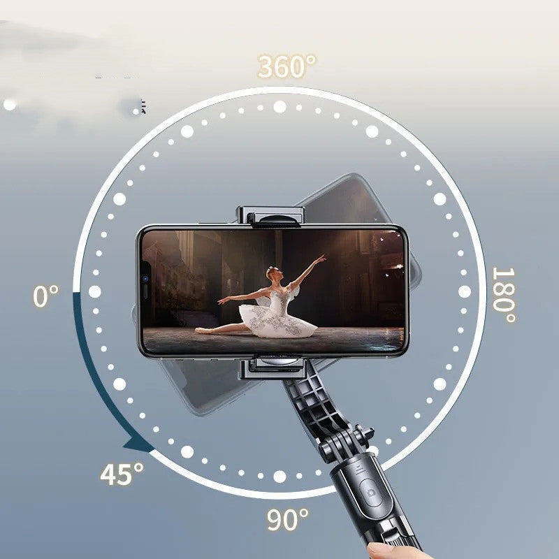Mobile Phone Anti-Shake Handheld Gyroscope Tripod Selfie Stabilizer