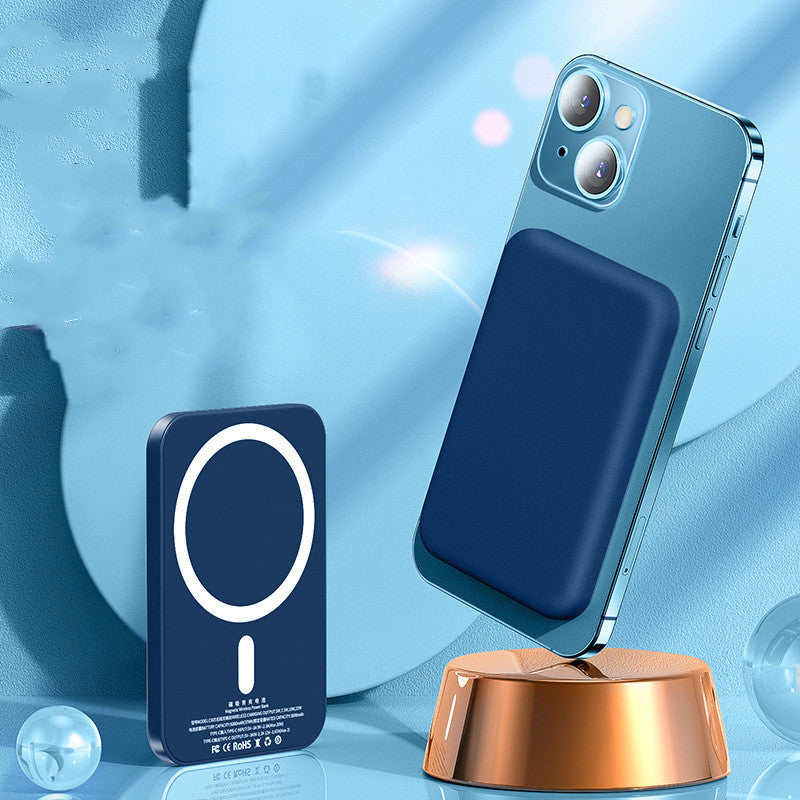 High-Capacity Portable Wireless Fast Charging Power Bank