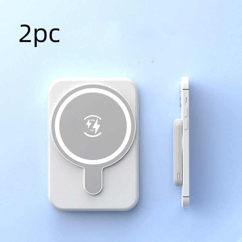 Mini 5000mAh Magnetic Wireless Fast Charging Portable Power Bank