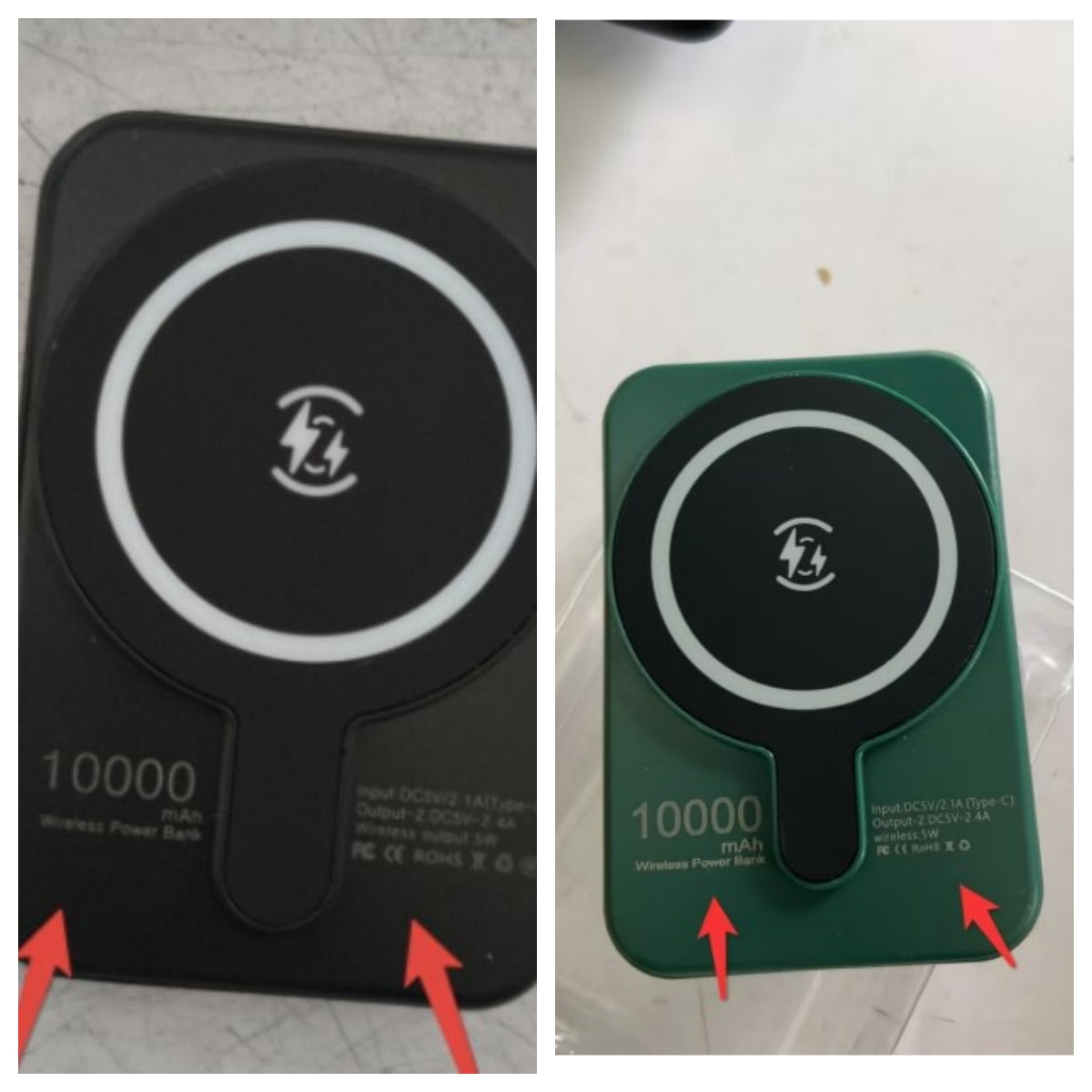 Mini 5000mAh Magnetic Wireless Fast Charging Portable Power Bank