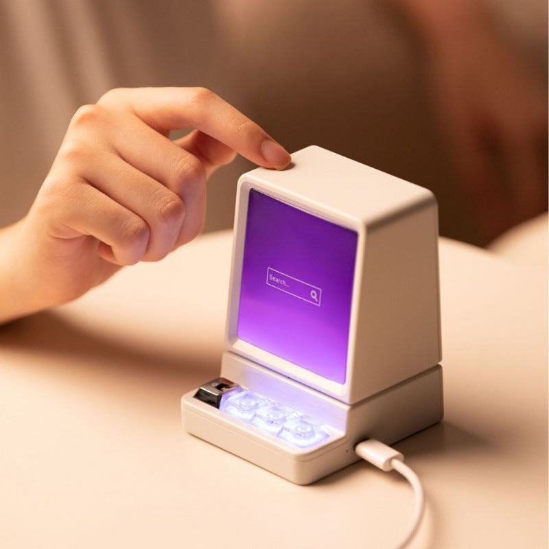 Portable Classic Computer-Shaped Bluetooth Speaker