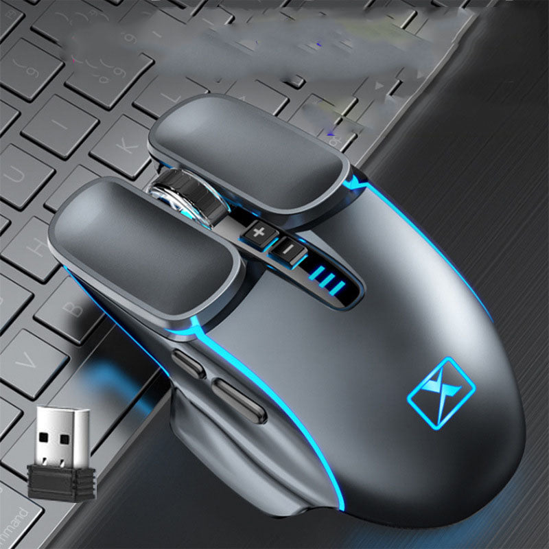 Simple Rechargeable Wireless Mouse for Notebook