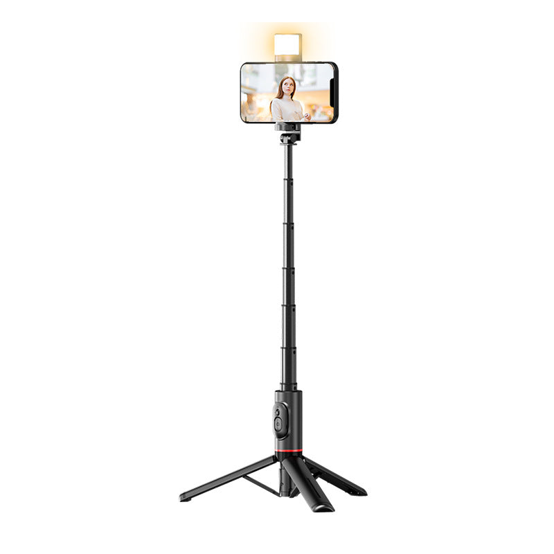 Bluetooth Remote Selfie Stick Integrated Tripod Stand